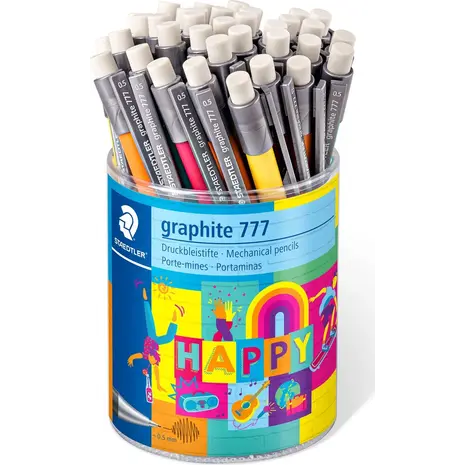 Μηχανικό μολύβι Staedtler Happy graphite 777 0,5mm σε διάφορα χρώματα (777KP36HA)